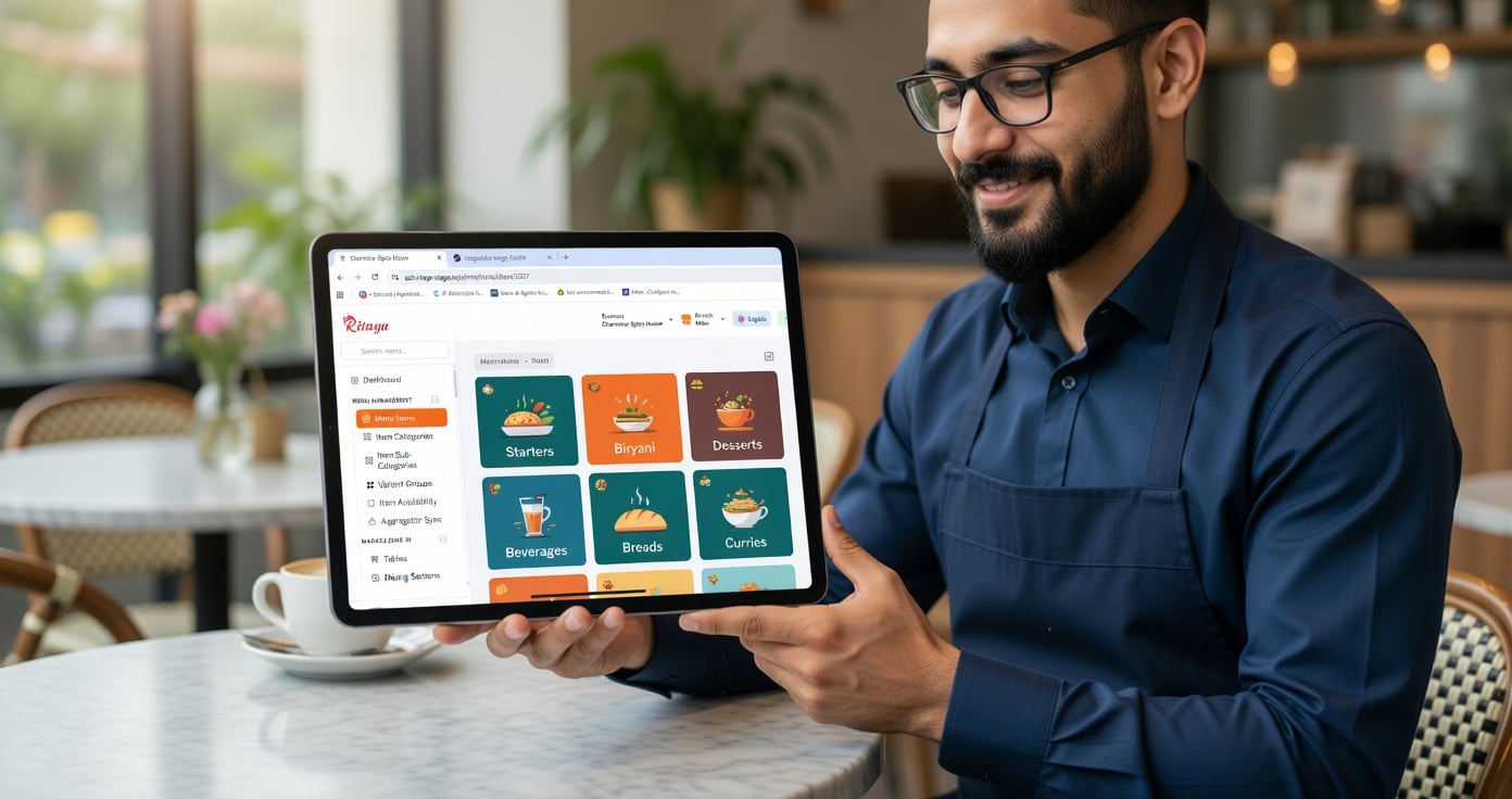 Ritaya Menu Management